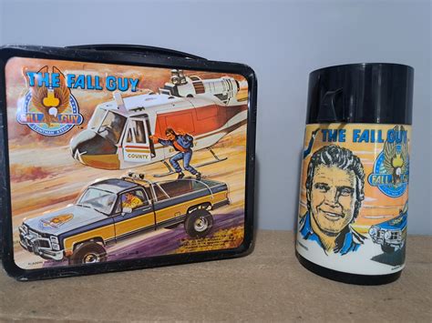 the fall guy metal lunch box and thermos combo price|The Fall Guy Lunch Box for sale .